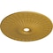 Ekena Millwork Galveston Ceiling Medallion (Canopies up to 4 3/4"), 36 5/8"OD x 3 5/8"ID x 2 3/8"P, Iridescent Gold CM36GLIGS - alternate 3